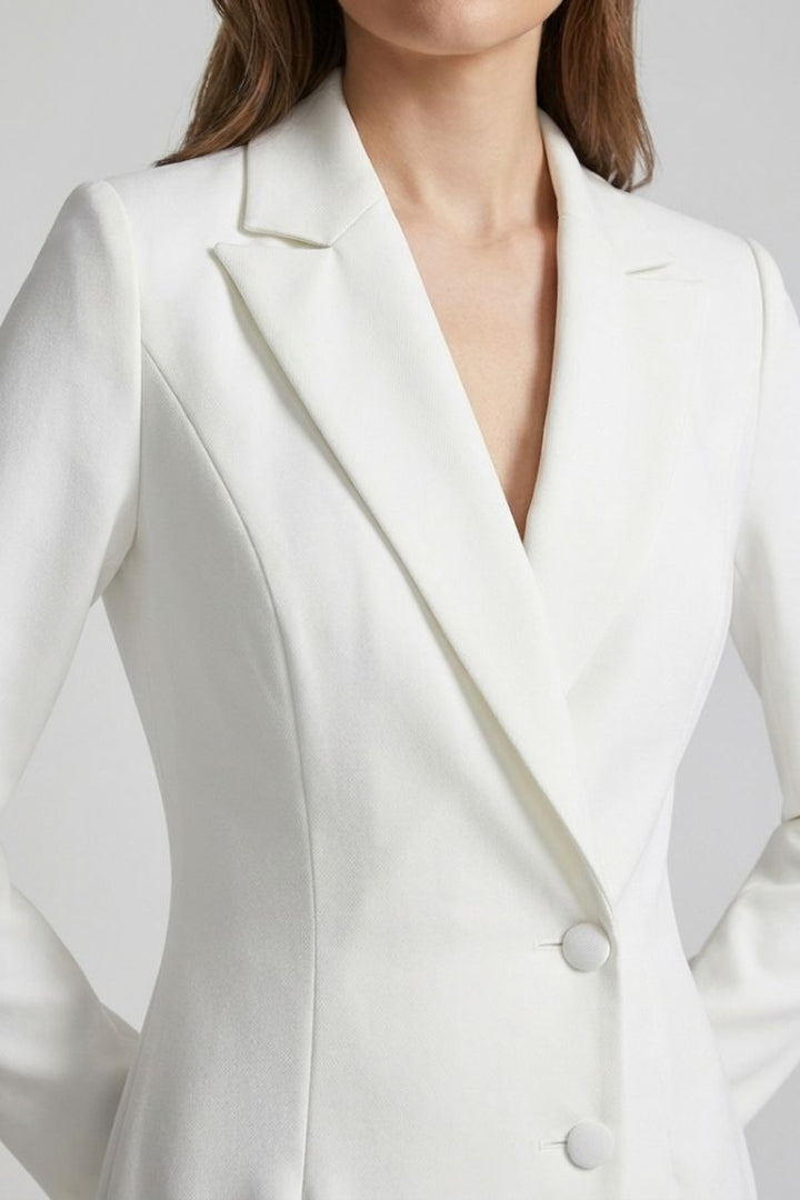 Women's Blazer Midi Dress | Tailored | on model